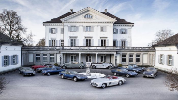 Σε ένα κάστρο της Ελβετίας βρέθηκε μία ντουζίνα από πολύτιμα αυτοκίνητα, τα οποία πρόκειται να δημοπρατηθούν από την Bonhams στο τέλος του επόμενου μήνα στο Βέλγιο.